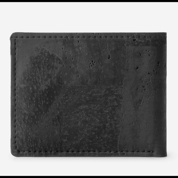 CORKOR Men’s Slim Bifold Wallet - Black - Picture 9 of 11